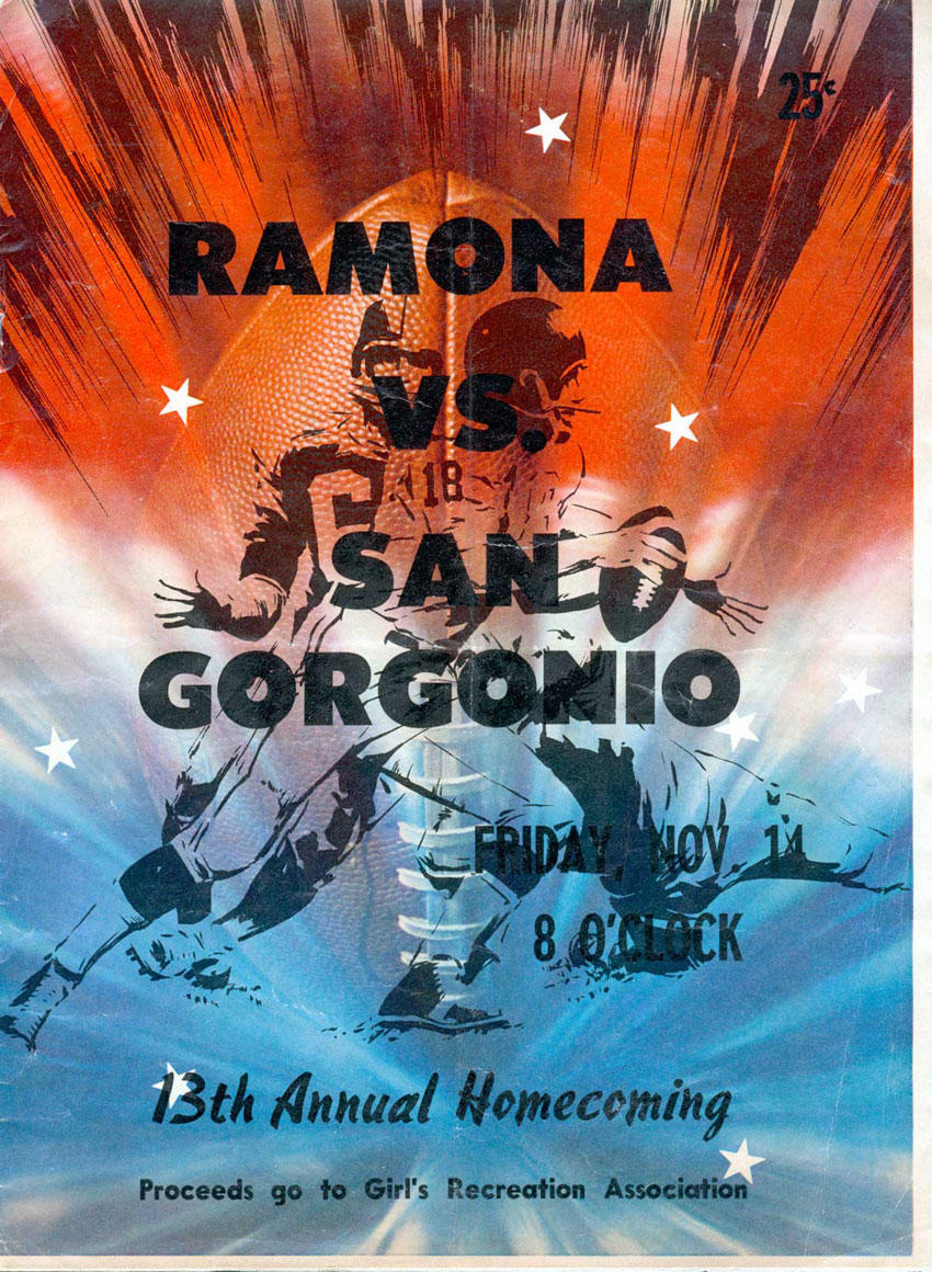 Homecoming Program cover