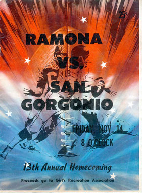 Homecoming Program Cover
